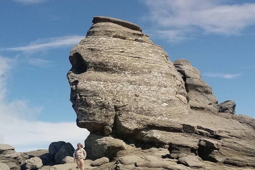 Hiking in Bugegi Mountains in the Carpathians