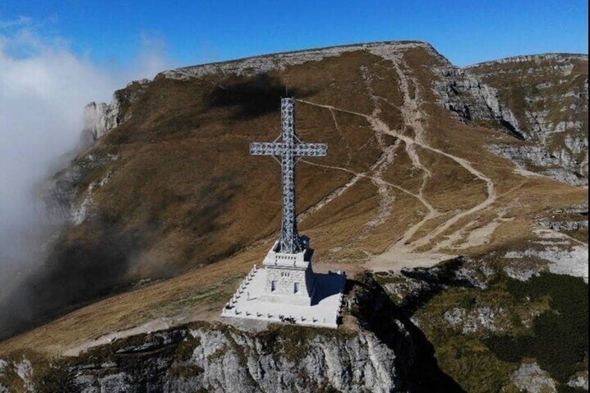 Hiking in Bugegi Mountains in the Carpathians