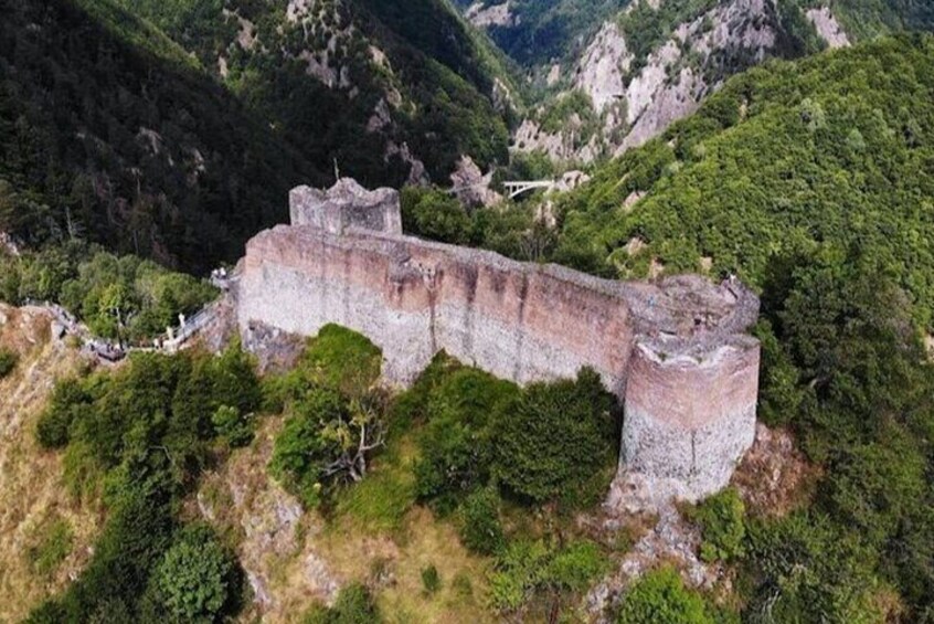 Top Gear Road in Winter, Poenari (Dracula's) Fortress and Vidraru