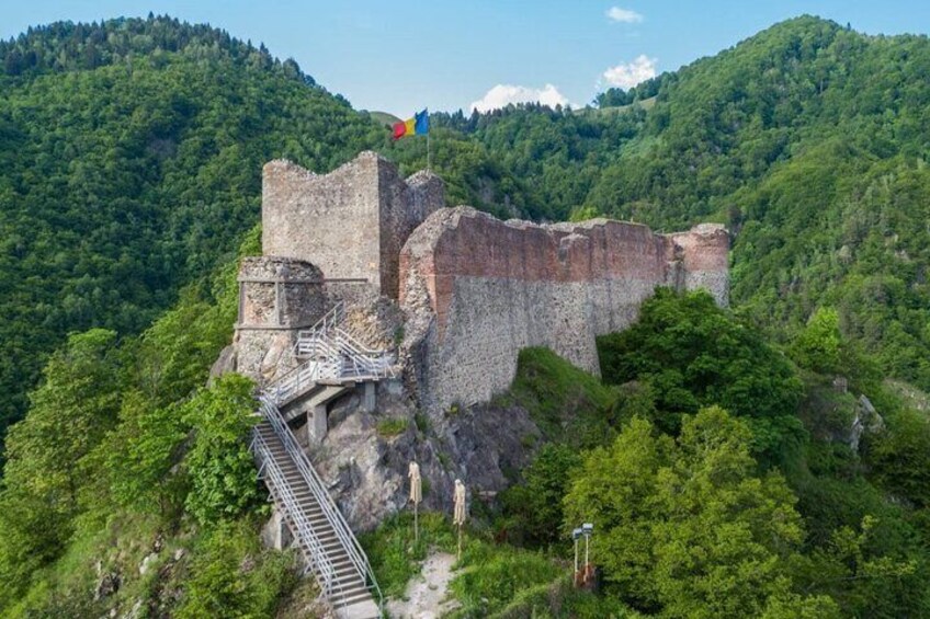 Top Gear Road and Poenari (Dracula's) Fortress, Small group 