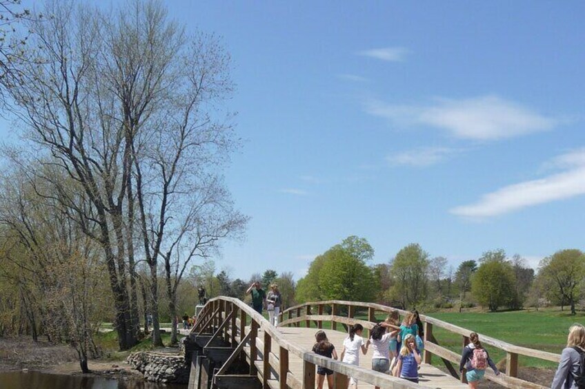 Old North Bridge - site of the "Shot heard 'round the world" 