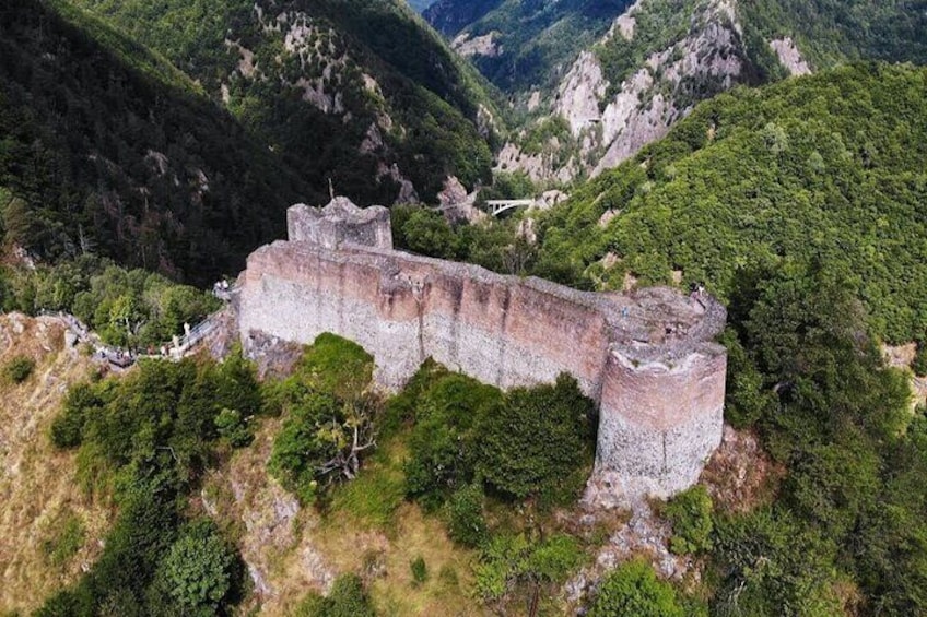 Poenari Citadel and the Court of Vlad the Impaler from Târgoviște