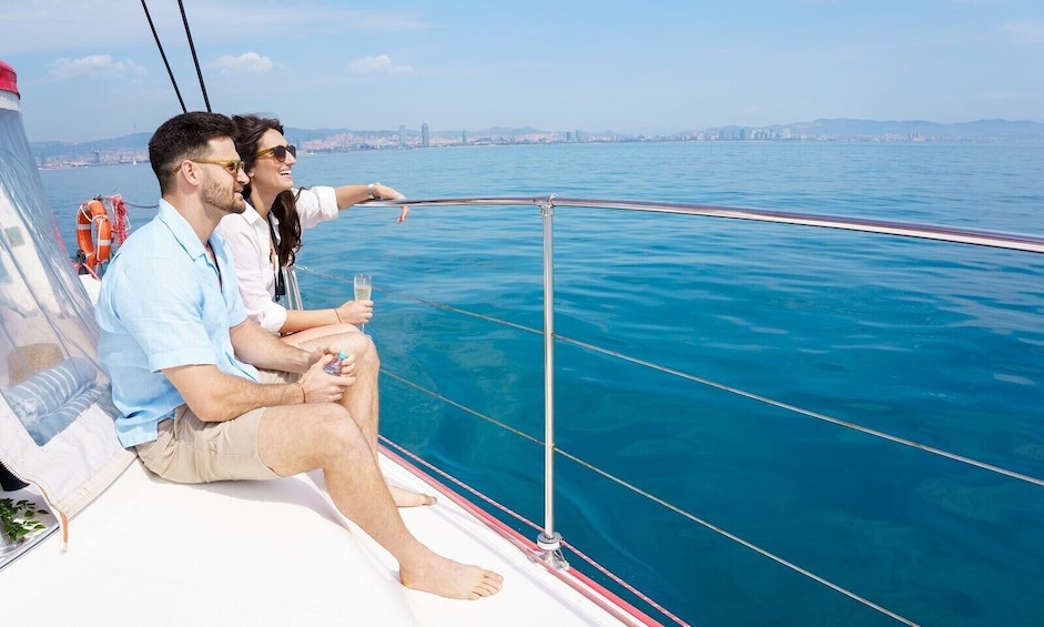 Barcelona: Small-Group Catamaran Cruise with Sunset Option