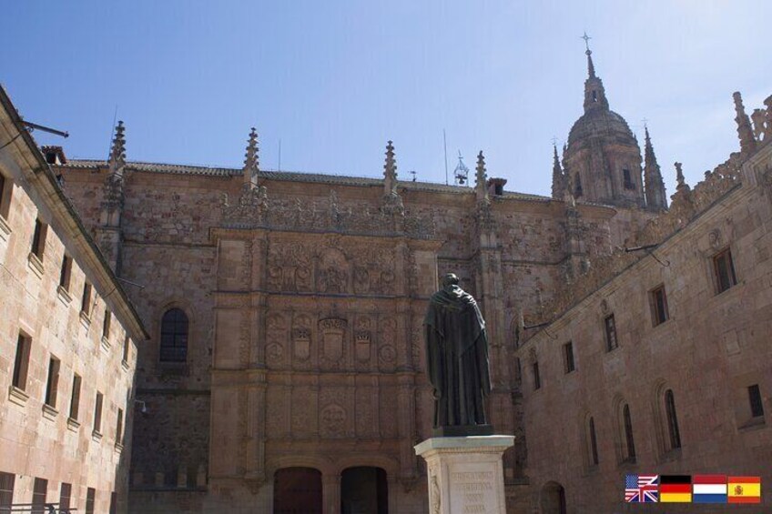 Facade of the university