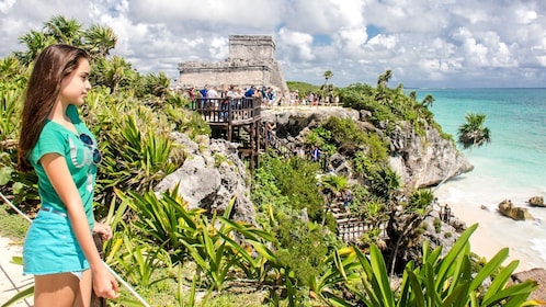 Excursión de un día a Tulum y cenote 