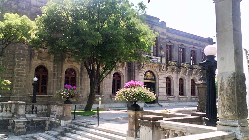 Chapultepec Castle exterior in Mexico City