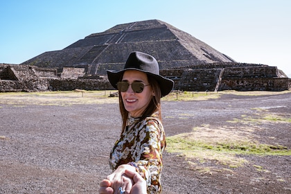 Kombination: Teotihuacan und Guadalupe-Schrein + Xochimilco, Coyoacan und F...