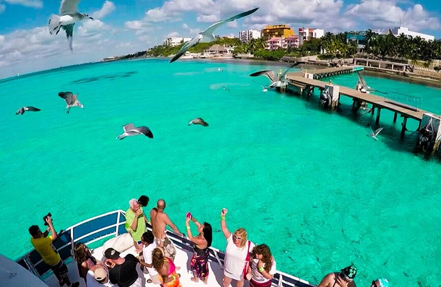 Fun Party at Isla Mujeres Unlimited! Round Transportation