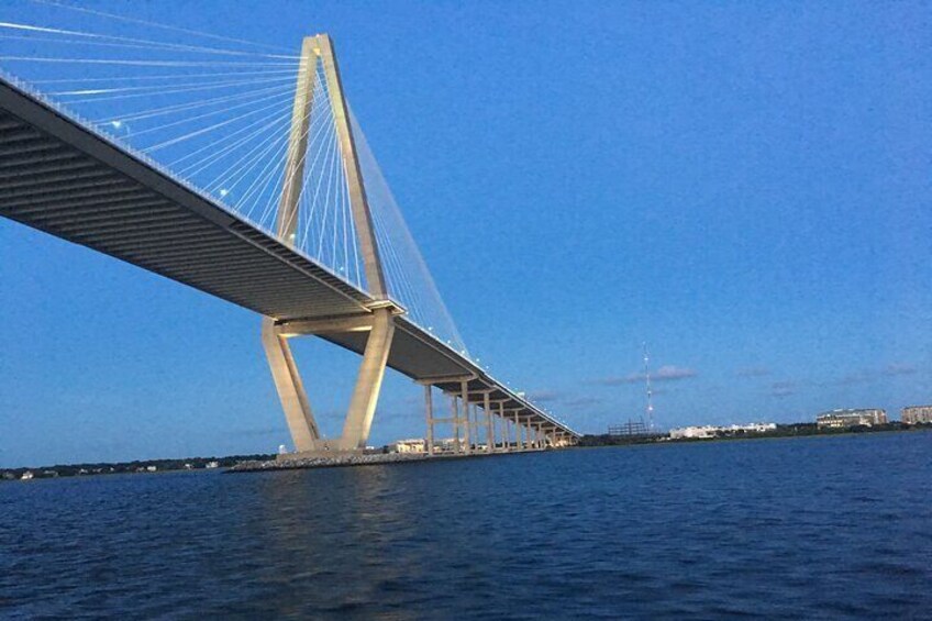 Spectacular views of the Ravenel Bridge