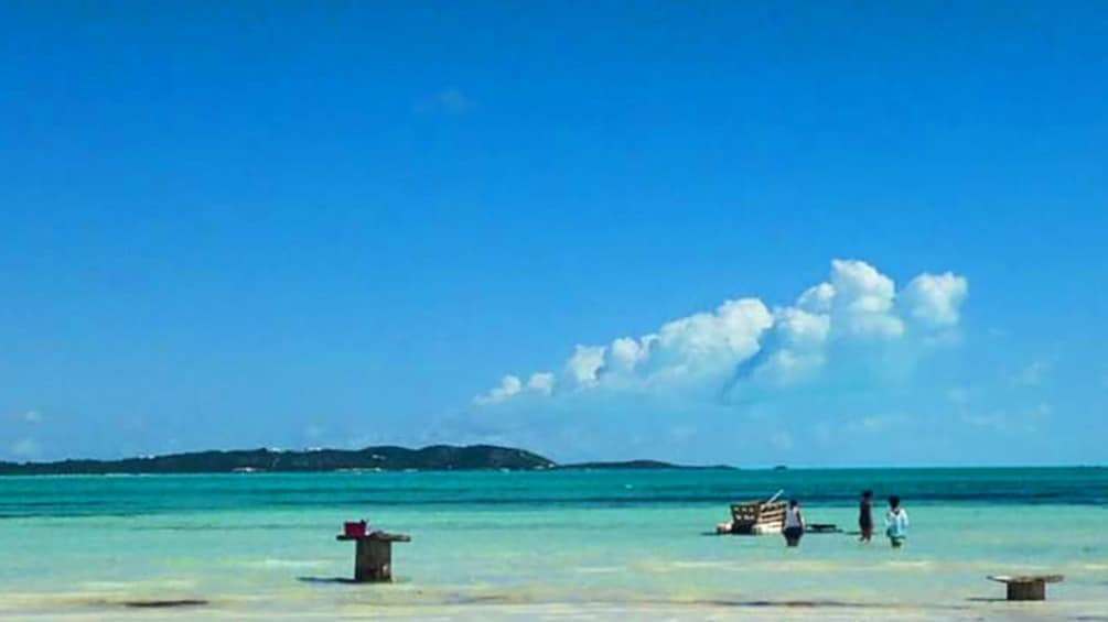 Conch fishermen in the Caribbean