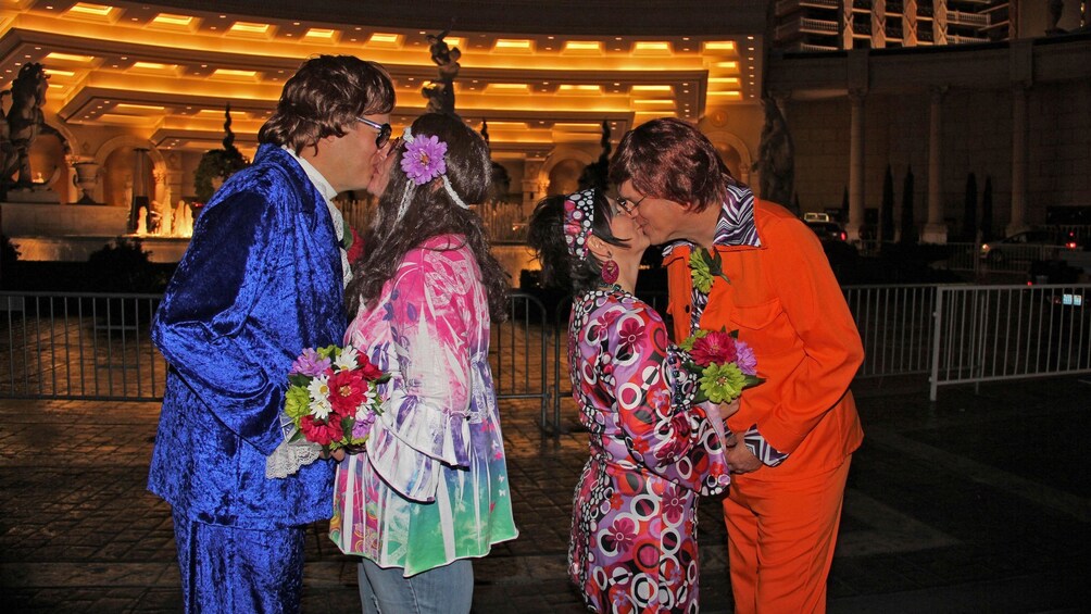 Show item 3 of 5. couples posing in las vegas