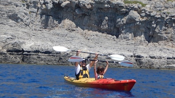 Halbtägige Kajaktour auf Rhodos mit Picknick