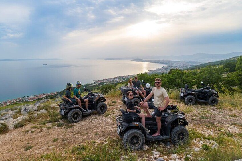 Quad Biking Off Road Tour starting 10 minutes drive from Split