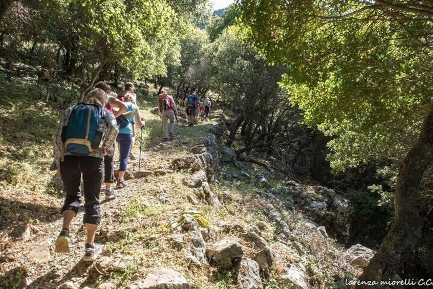 Sunset hiking from Salakos to Profitis Ilias