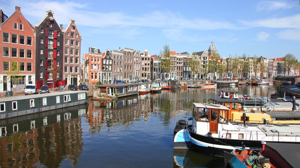 Harbor in Amsterdam