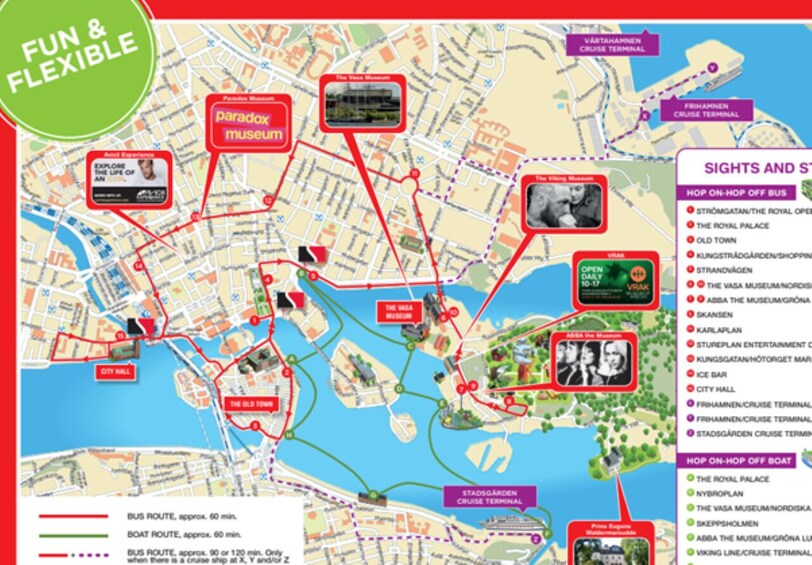 Shore Excursion: Stockholm Hop-On Hop-Off Bus Tour