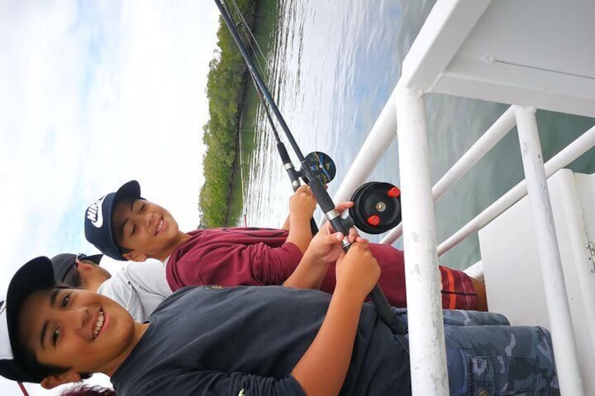 Bring the family along for the fishing adventure. And let the competition begin, for the biggest fish!