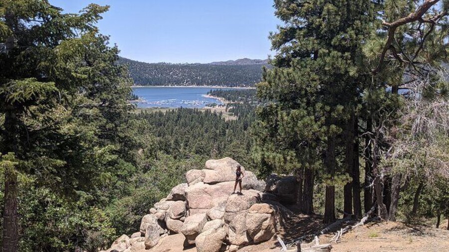 A Local's Favorite Hike in Big Bear with Lake Swimming Experience