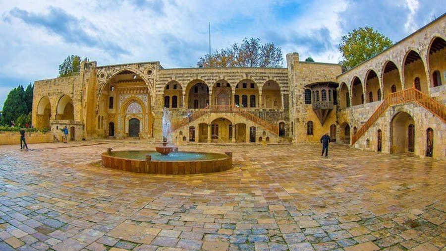 Deir el Qamar - Beiteddine Palace - Chouf Cedars From Beirut