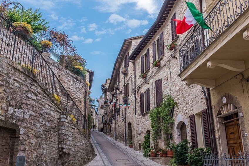 Spello, Roman mosaics and Renaissance masterpieces – Private Tour