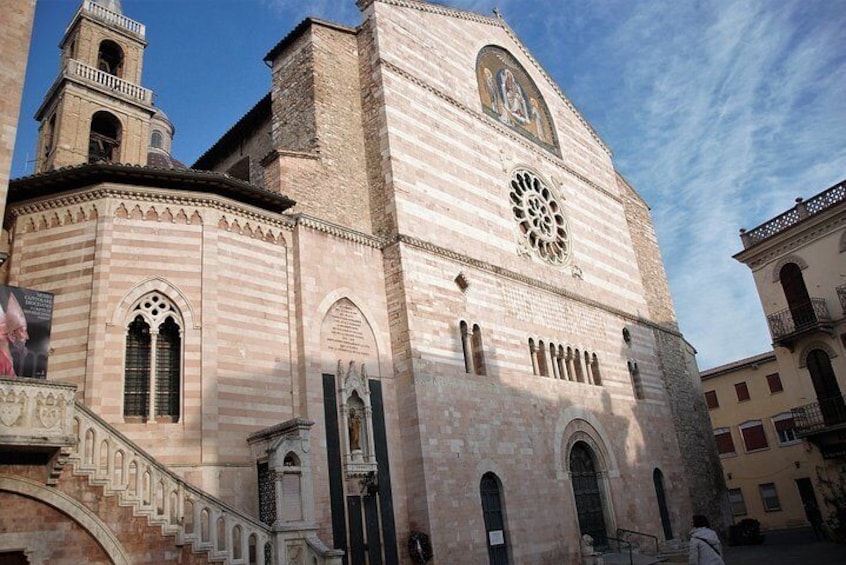 Foligno and the frescoes of Palazzo Trinci, a masterpiece of the Middle Ages – Private Tour