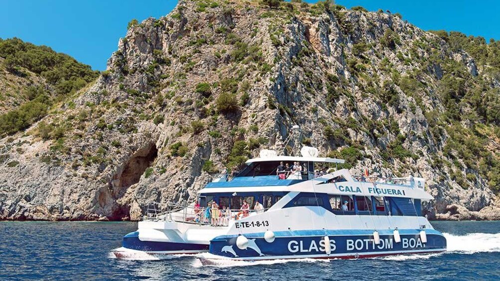 Show item 1 of 5. Cruise boat on the coast of Majorca