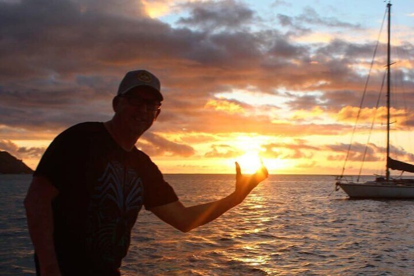 Sunset in your Hand
