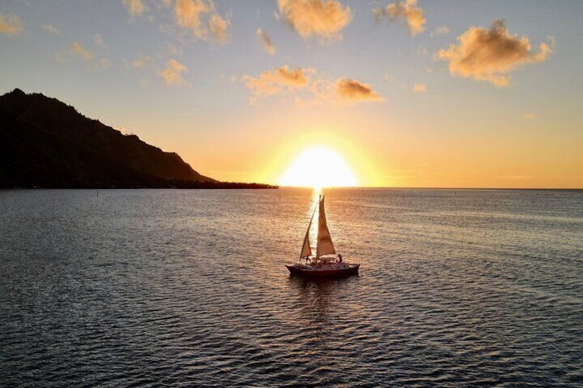 Magical Sunset Sailing