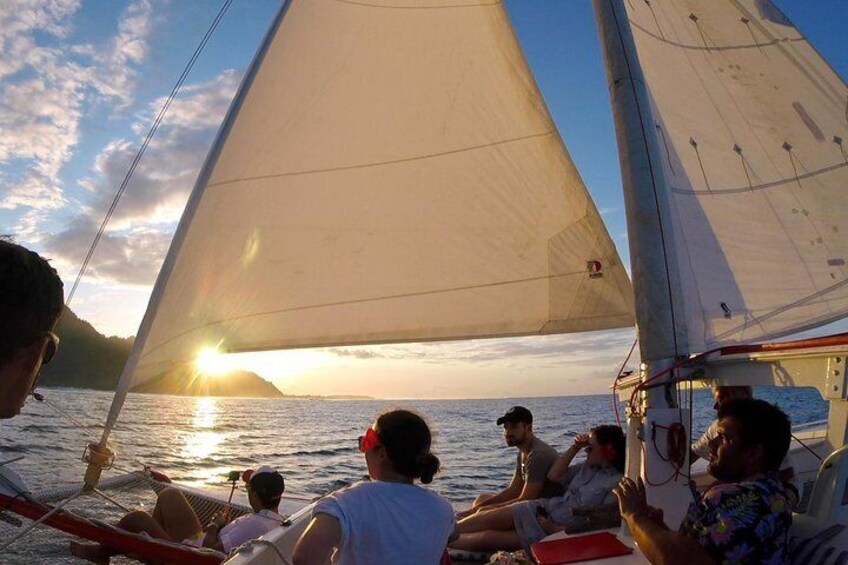 Sailing to Sunset