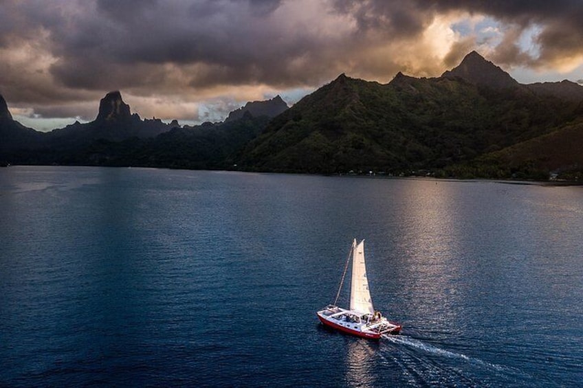 Sailing in Magical Landscape