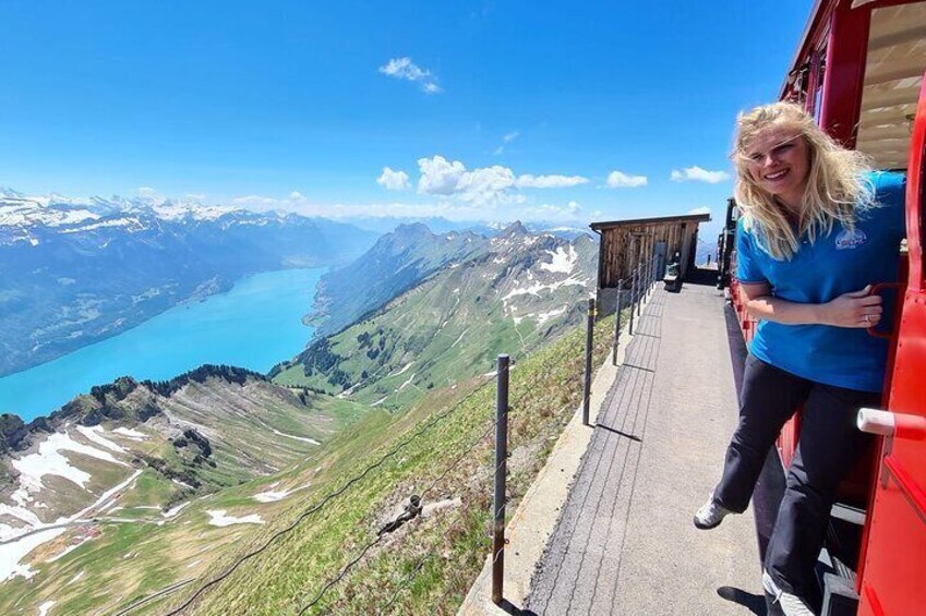 Private Tour to Bernese Alps with Steam Train and Lake Cruise