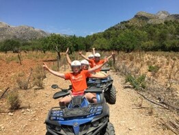 Adventure Quad Tour of South Mallorca from Santa Ponsa