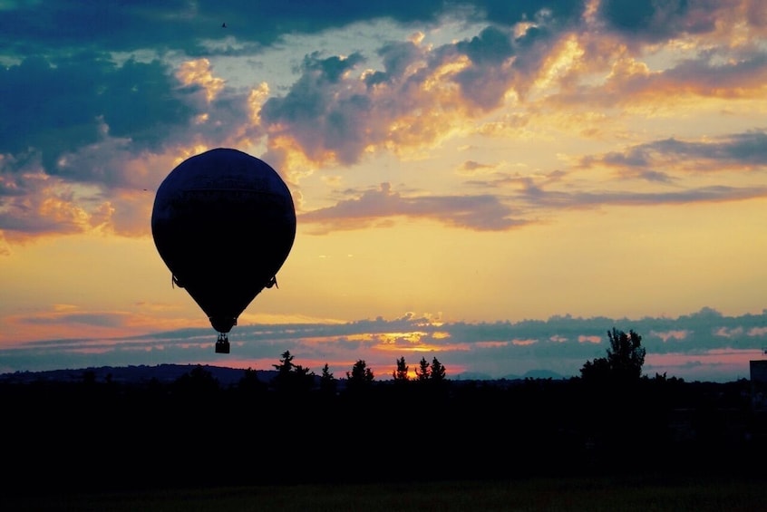 Sunset Hot Air Balloon Ride with Cava