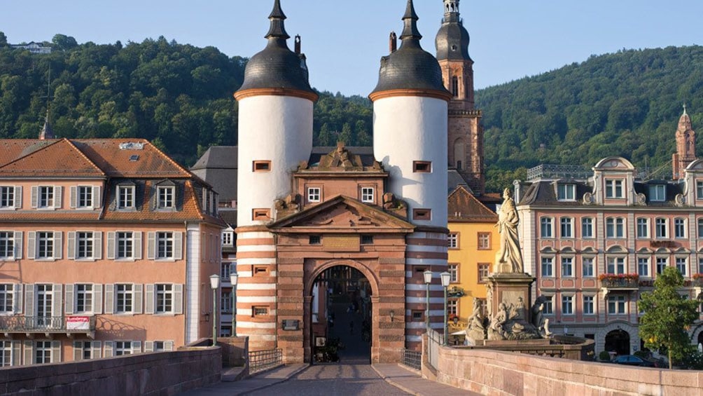 old bridge gate in Germany 