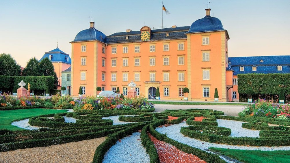 Schwetzingen Palace in Germany 