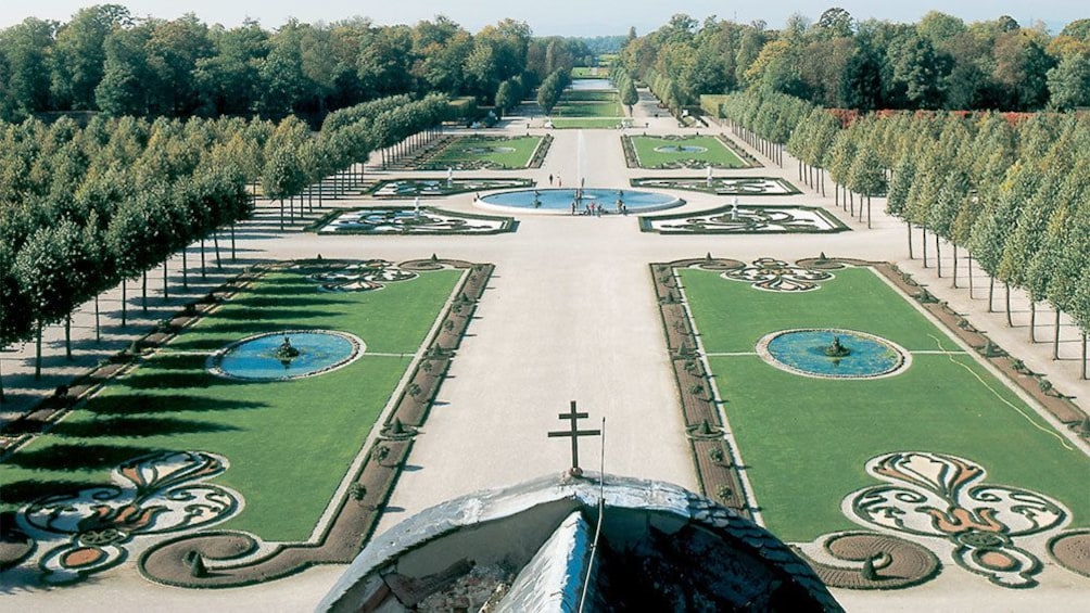 schlosspark stuttgart in Germany 