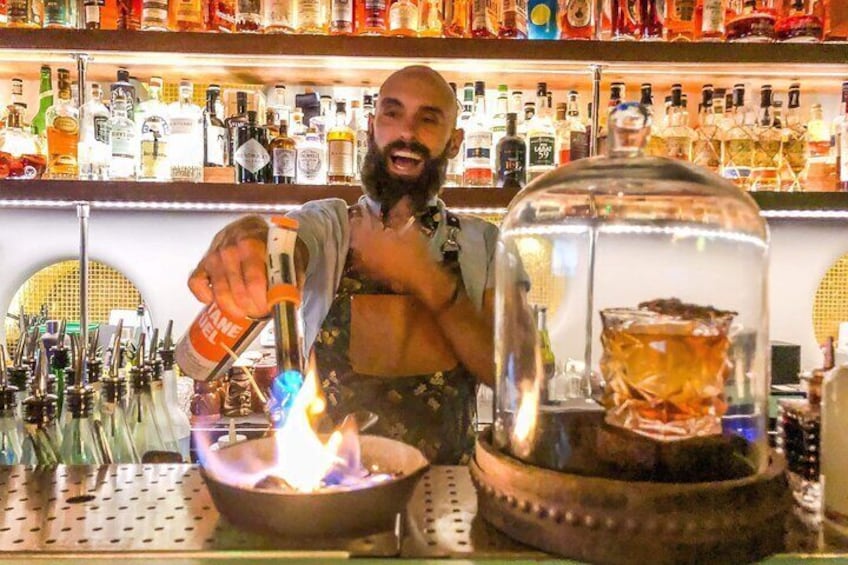 Cocktail workshop with a chef mixologist in Gustavia