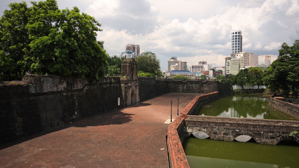 Park and Skyline of Manila