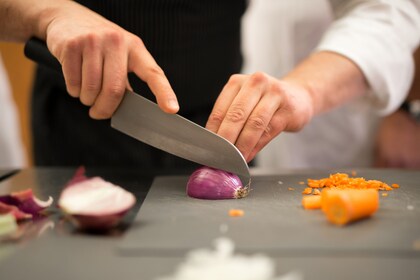 Dîner-cours de cuisine à 4 plats