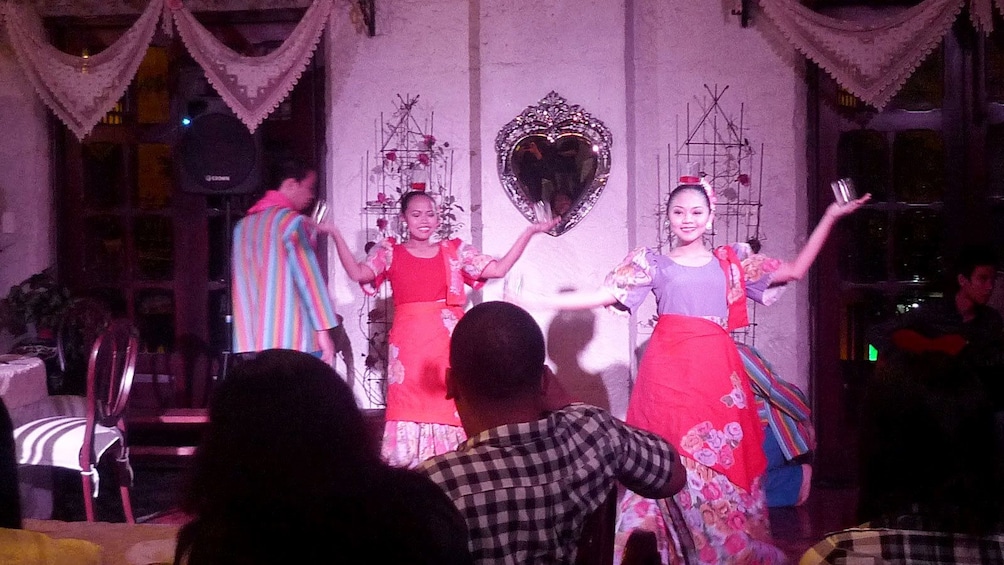 Two women performing at Barbara's in Manila