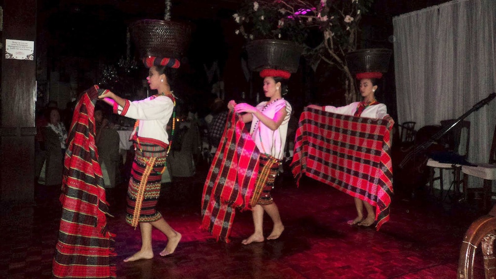 Three women performing at Barbara's in Manila