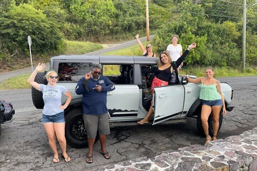 Say hello to your jeep tour drivers!