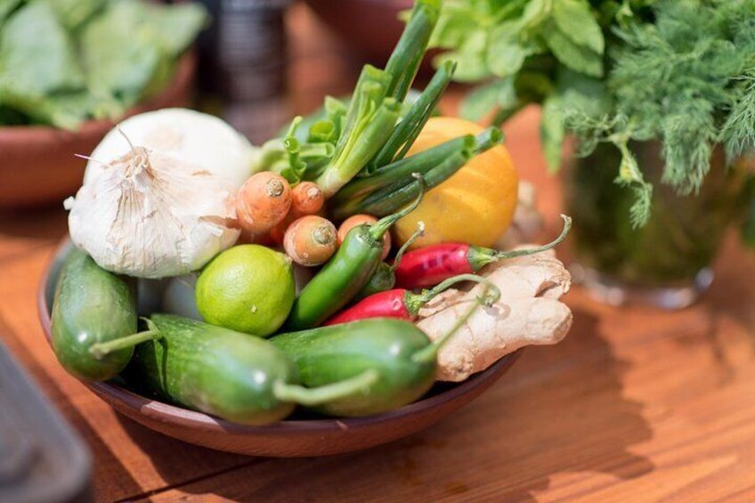 Private Santorini Cooking, Tasting, and Wine Experience