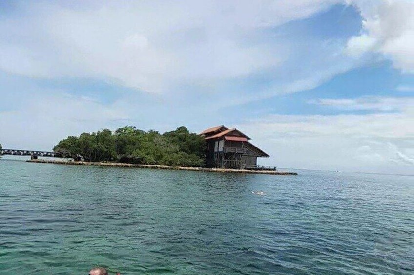 One of the many islands of the rosary