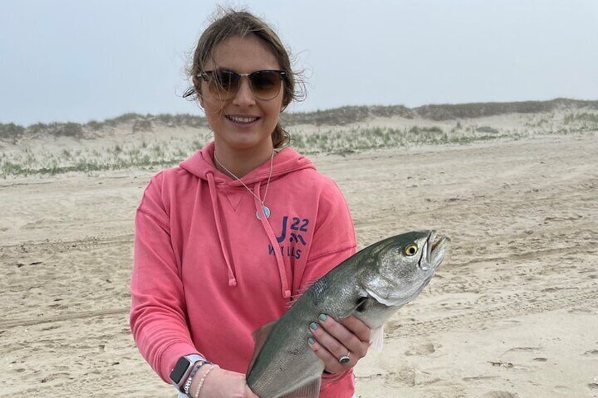 Private Nantucket Beach Fishing Activity with a Guide