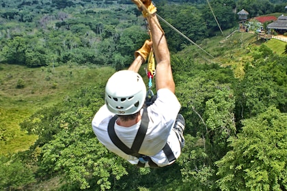 Waterfall Hike, Zip Lining & Horseback Ride Tour With Lunch 