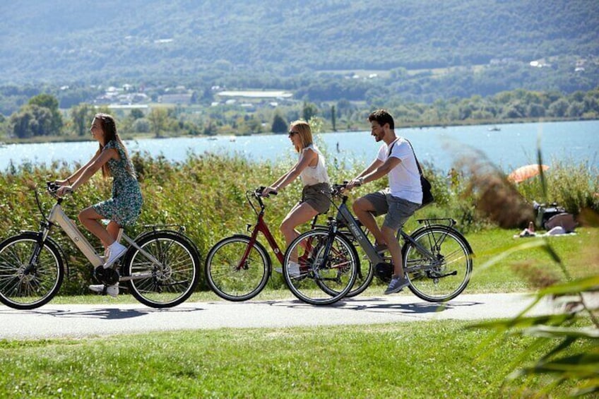 Electric bike ride in Montpellier