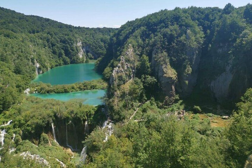 Private Tour from Split to Zagreb with Plitvice Lakes and Rastoke village 