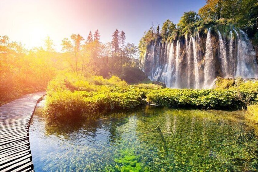Private Tour from Split to Zagreb with Plitvice Lakes and Rastoke village