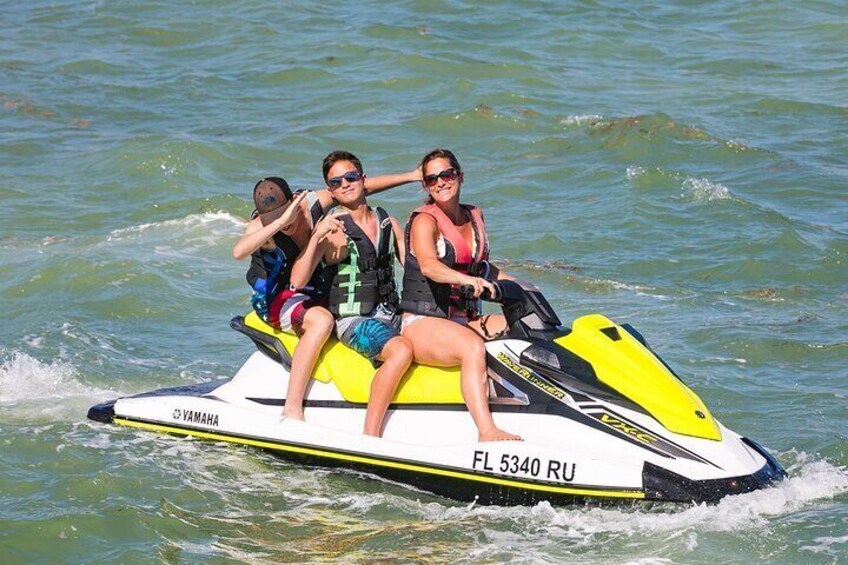 The Original Key West Island Jet Ski Tour from the Casa Marina